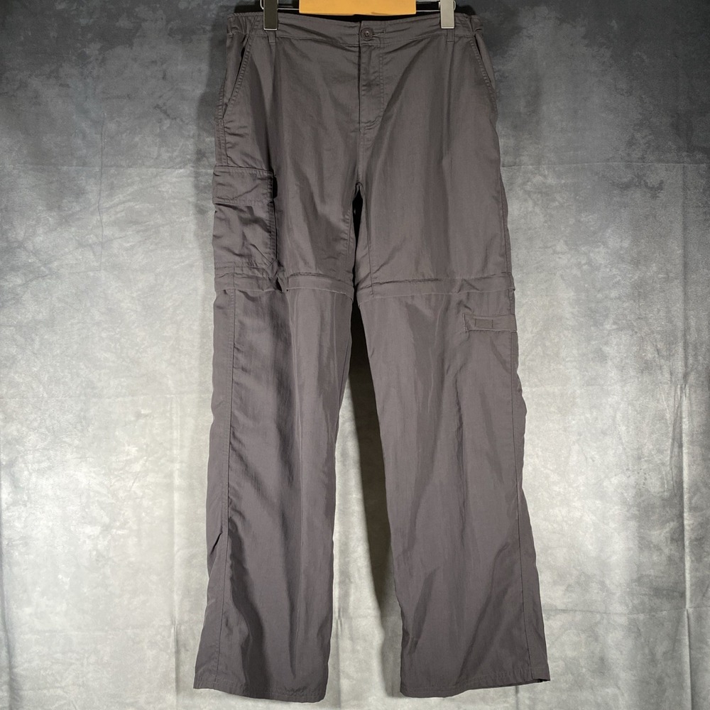 Kathmandu Womens Hiking Convertible Pants Size 12 Grey Outdoor Hiking Camping